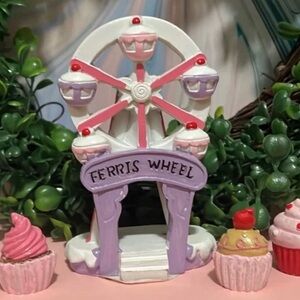 Miniature Ferris Wheel Figurine